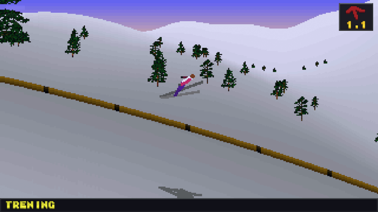 Večer retro igranja: Deluxe ski jump