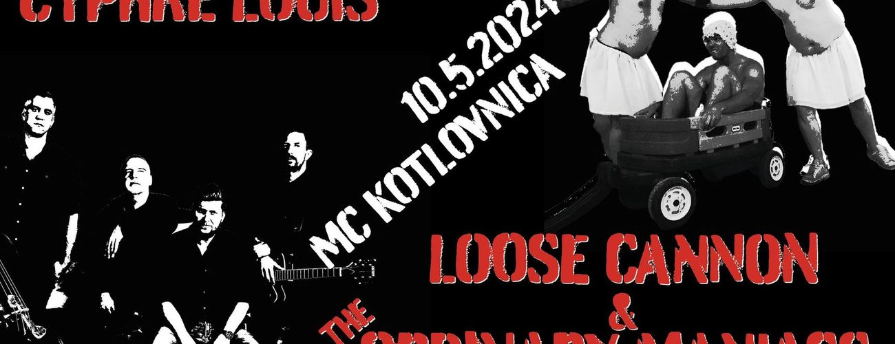 Koncert: Cyphre Louis in Loose Cannon & The Ordinary Maniacs