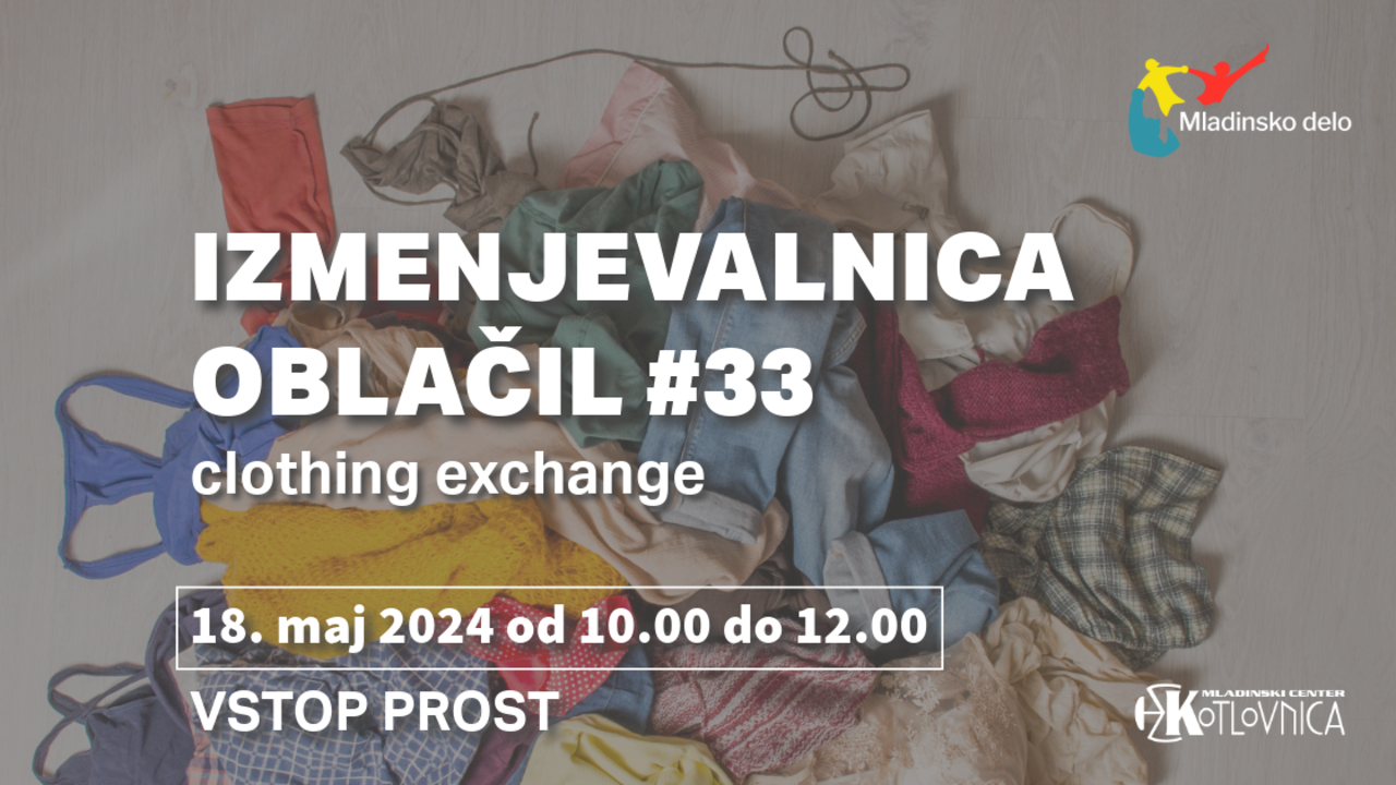 Izmenjevalnica oblačil #33 | clothing exchange