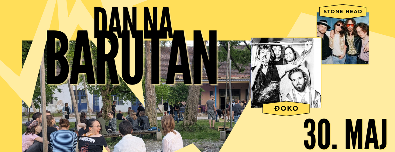 Dan na Barutan / koncert Đoko in Stone Head
